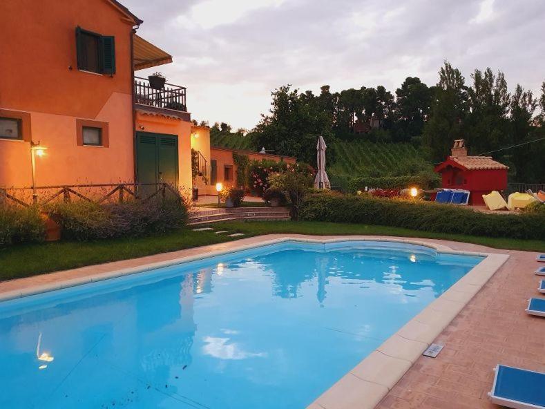 Poggio Montali Villa Monte Roberto Bagian luar foto